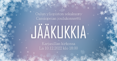 Cassiopeian joulukonsertti – Jääkukkia