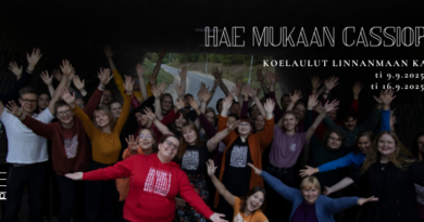 Syksyn 2025 koelaulut Linnanmaalla 9.9. ja 16.9.