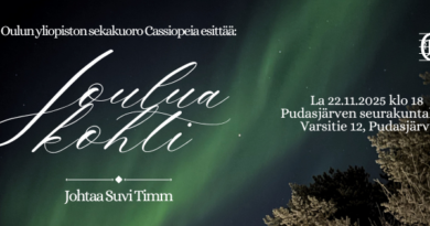 Joulua kohti – konsertti Pudasjärvellä